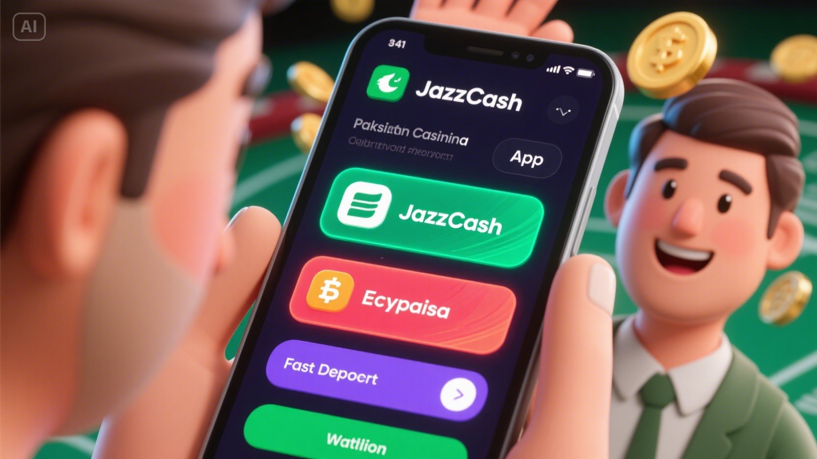 Crazy Golden BankDeposit once and enjoy 200% instantly! Pakistani players can recharge using JazzCash, spin reels, and withdraw PKR instantly without any extra delay.